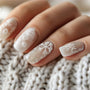 Discover stunning winter nailwraps that sparkle like freshly fallen snow. Shop our Glitter Collection for icy blues, silver fades, and dazzling designs that light up every winter moment. Peel, stick, and shine!