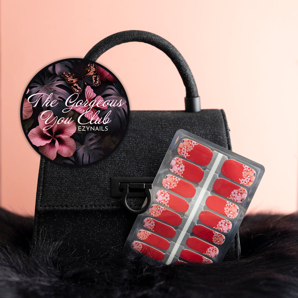EZYNails blog: Accessorizing with Cherry Blossom Nailwraps