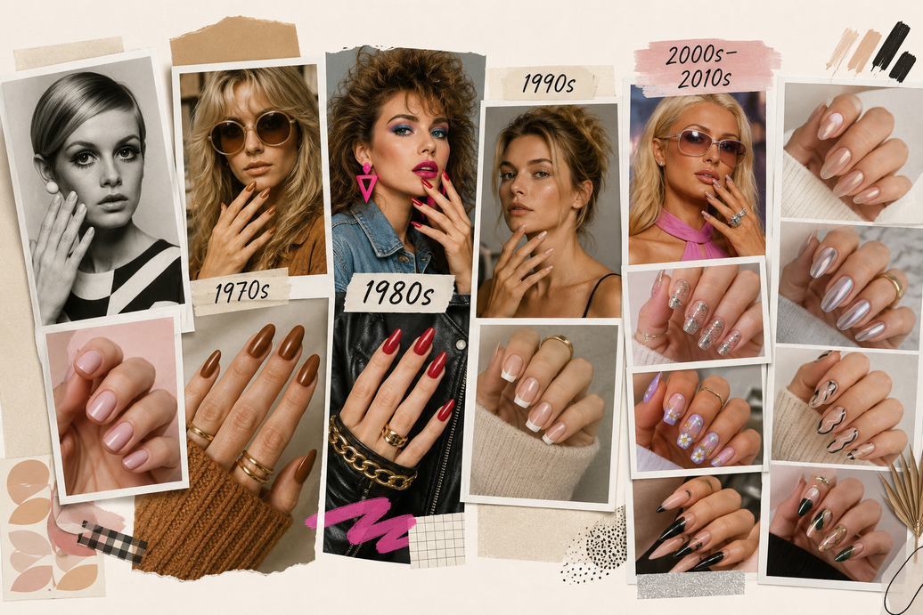 From Twiggy to TikTok: How Nail Trends Have Changed (And What's Never Gone Out of Style)