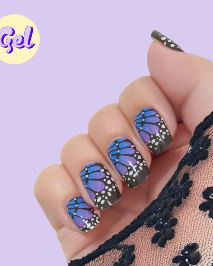 Glossy Gel Nail Wraps