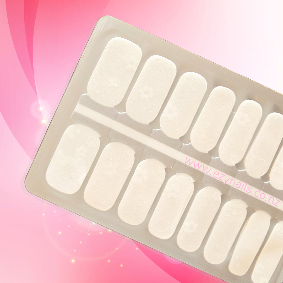 Whipped Vanilla Blossoms Nailwraps