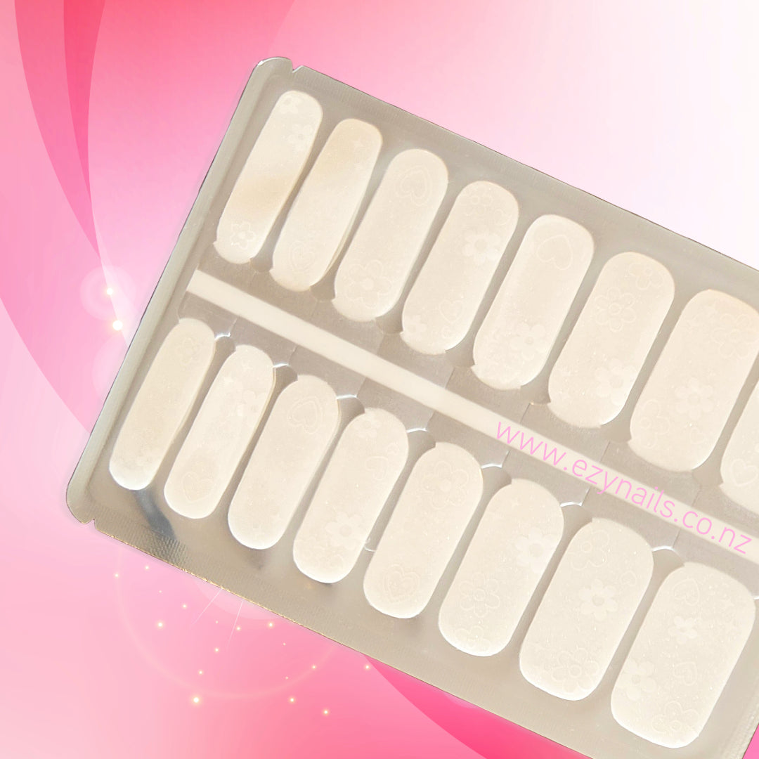 Whipped Vanilla Blossoms Nailwraps