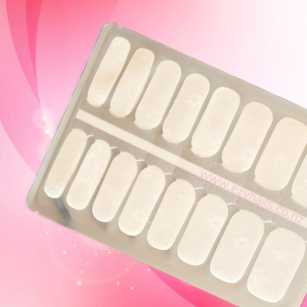 Whipped Vanilla Blossoms Nailwraps