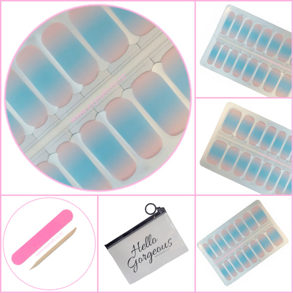 Cotton Candy Dream Nailwraps, Sweet & Airy Perfection