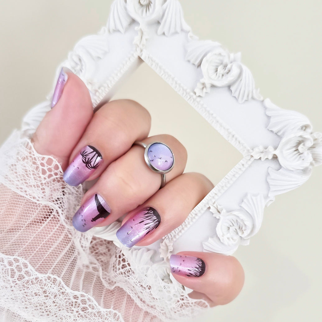 Twilight Island Vibes Nail Wraps