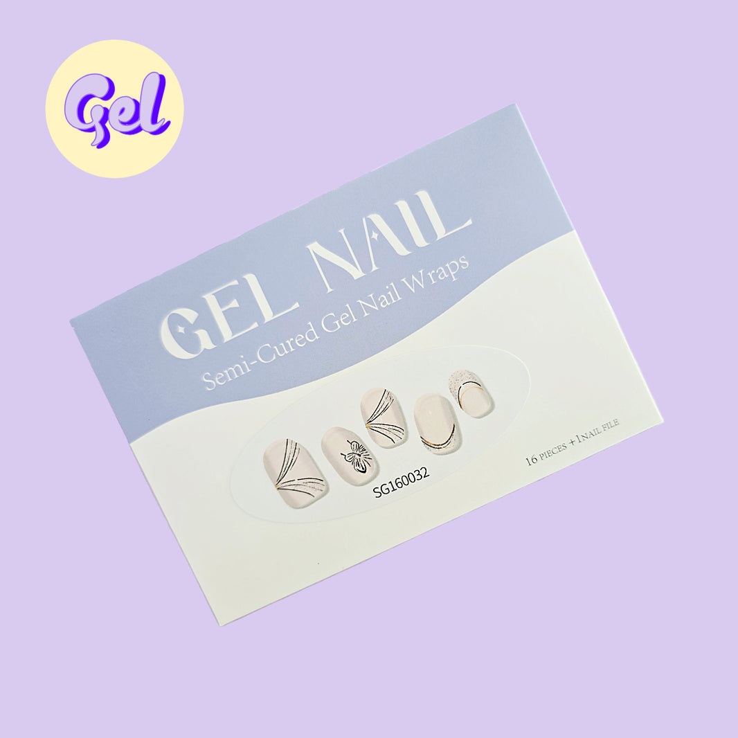 Vintage Butterfly Gel Nail Wraps
