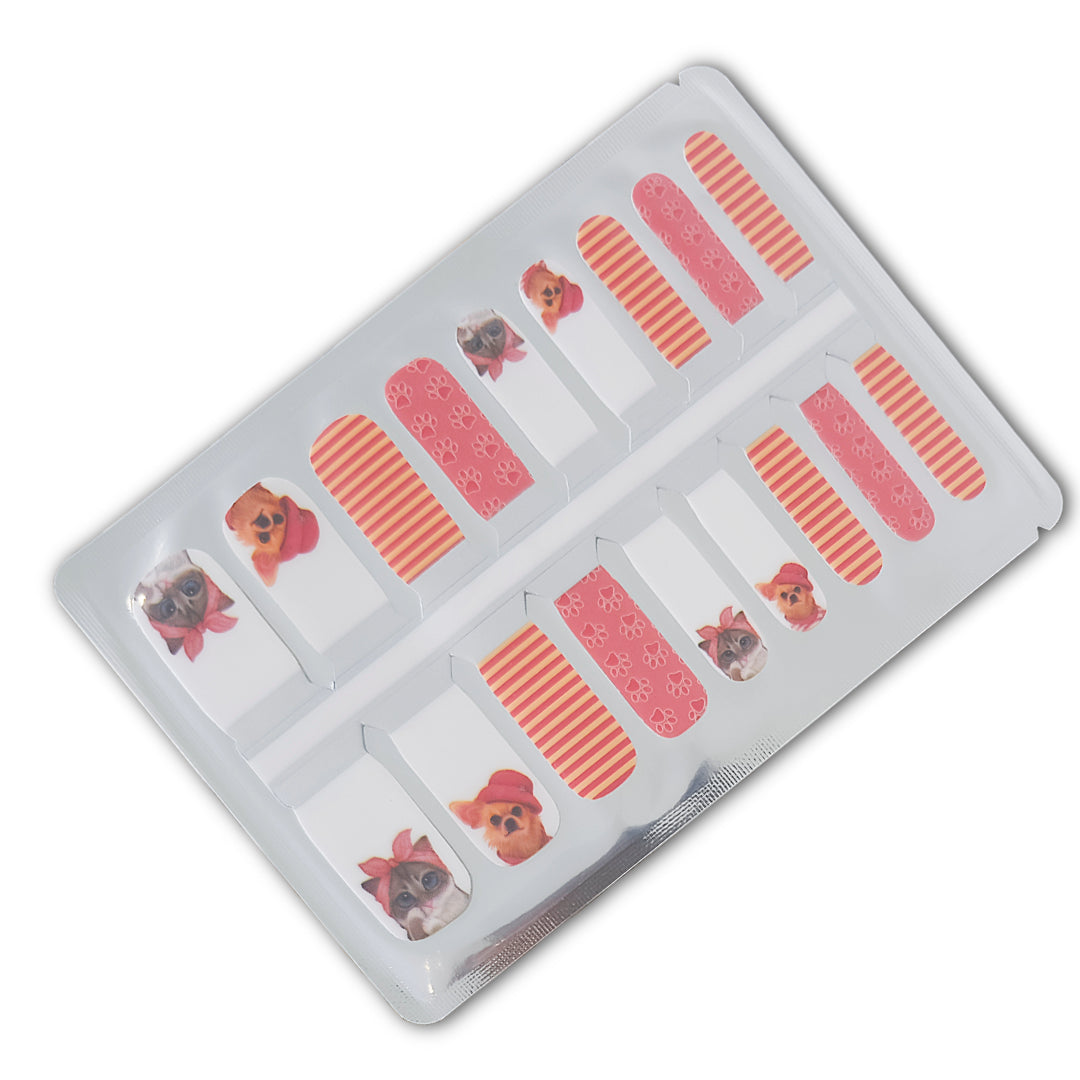 Kids Pawty Time β Nail Polish Nailwraps
