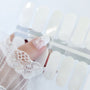 Winter Snowflake French Tip – Nail Polish Nail Wraps