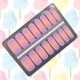 Cotton Candy Sunset Nailwraps – Pastel Ombre Nail Art