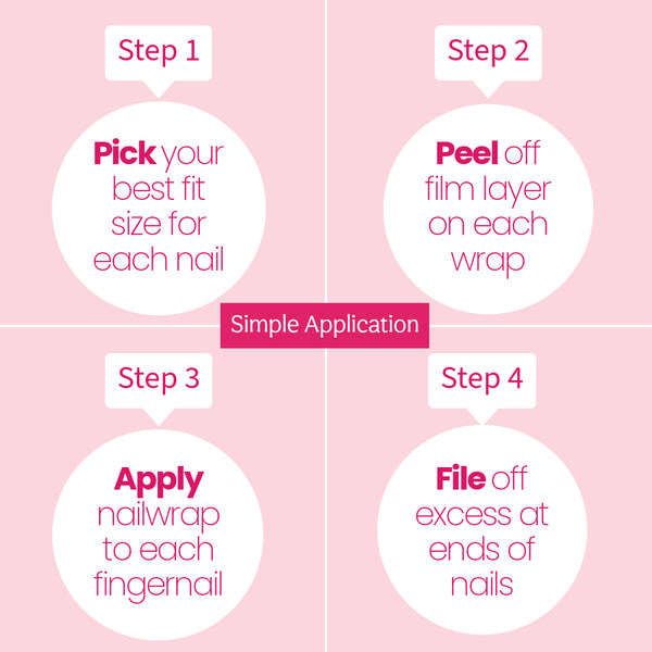 Winter Snowflake French Tip – Nail Polish Nail Wraps