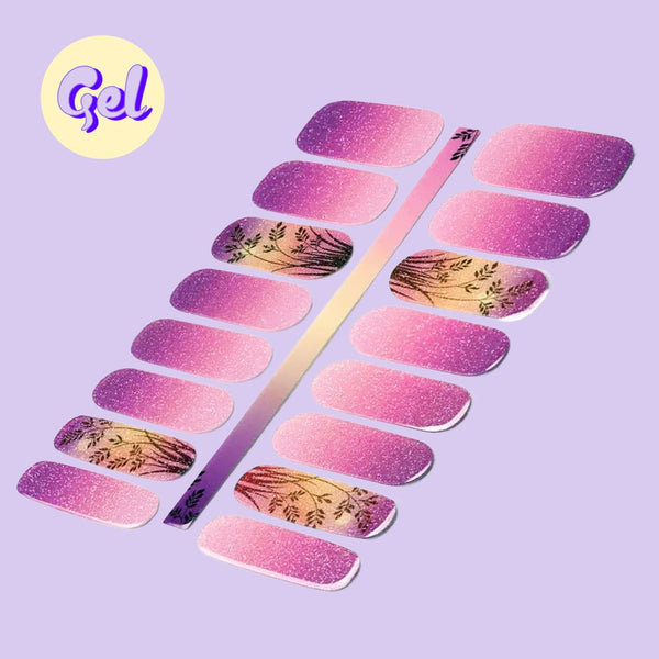 Twilight Bloom Holographic Nailwraps