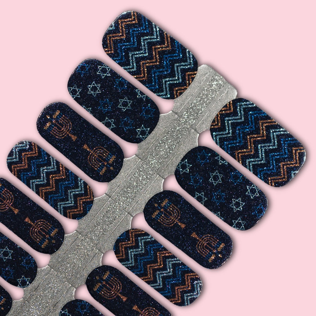 Midnight Glow Nail Wraps
