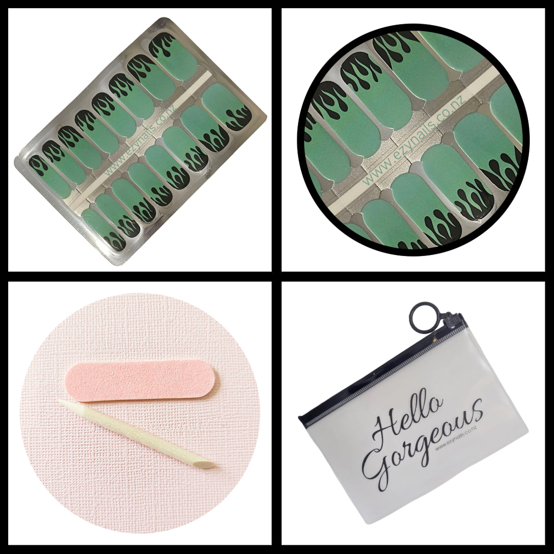 Slimewave - Wicked Halloween in Spring Nailwrap Set