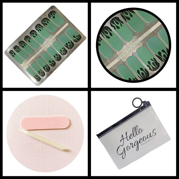 Slimewave - Wicked Halloween in Spring Nailwrap Set