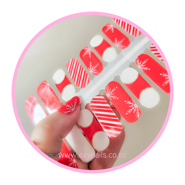 Sleigh it Red Christmas NailWraps