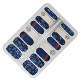 EzyNails Nail Polish Nail Wraps Midnight Holly Nailwrap Set All Nailwraps
