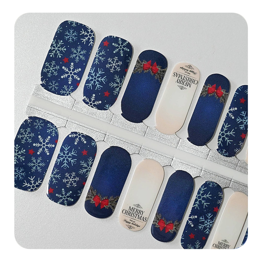 Midnight Holly Nailwrap Set