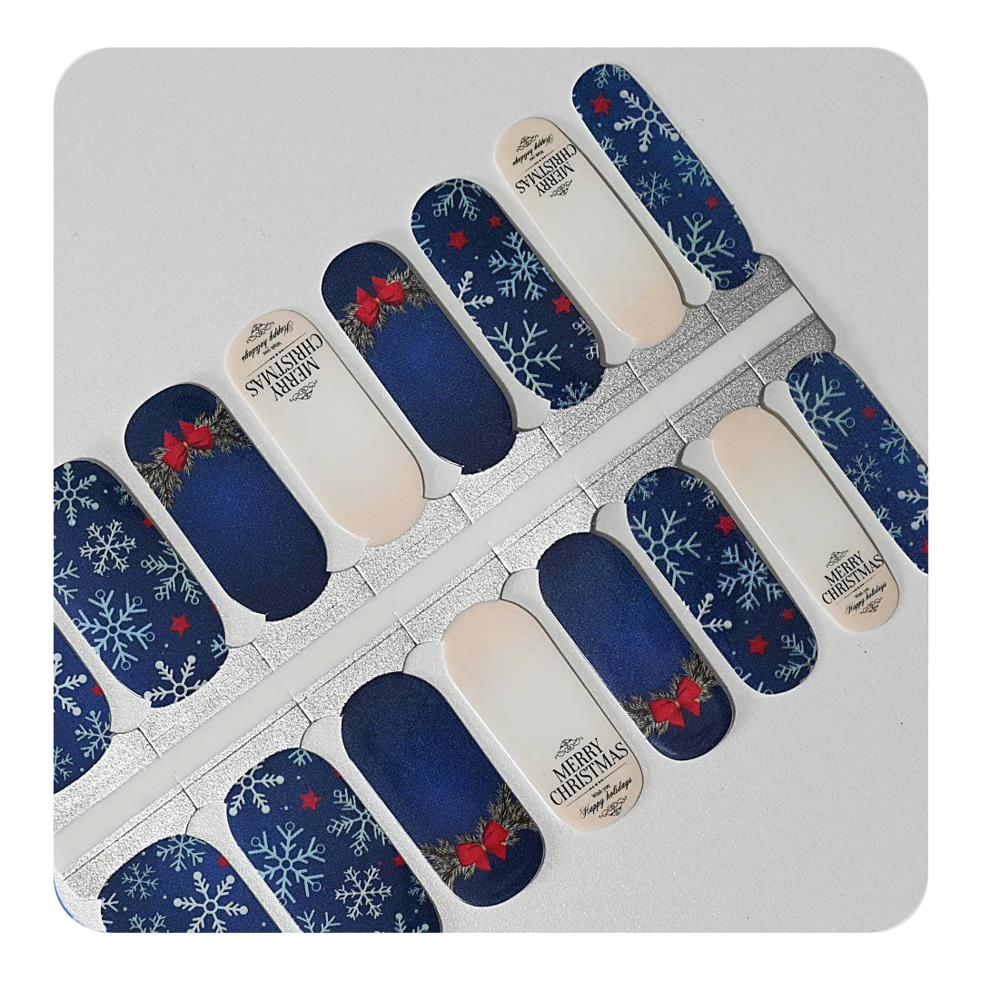 Midnight Holly Nailwrap Set