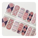Nordic Nights Holiday Nail Wraps