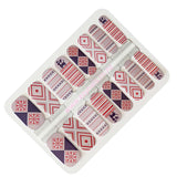 EzyNails Nail Polish Nail Wraps Nordic Nights Holiday Christmas Nailwraps All Nailwraps