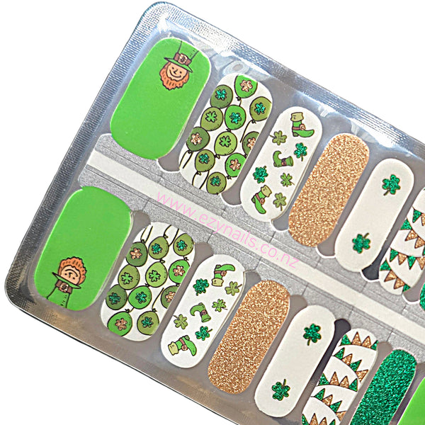 🍀 Shamrock Shuffle Nailwraps 🍀