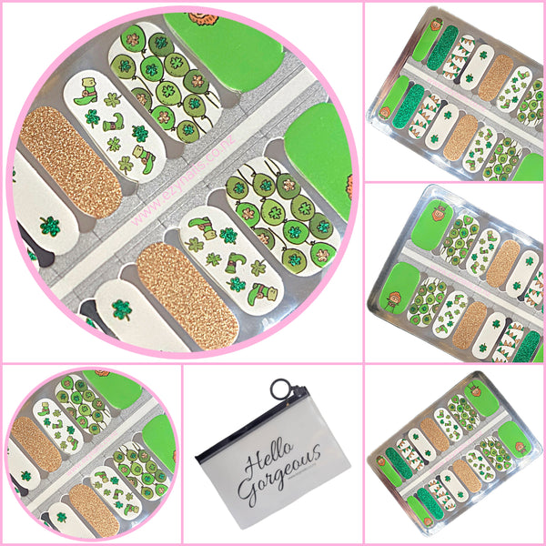 π Shamrock Shuffle Nailwraps π