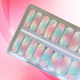 Sugar Skies Nailwraps – Pastel Pink Blue Mother's Day Nails