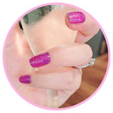 EzyNails Nail Polish NailWraps Midnight Magic Glitter Ombre Nailwraps All Nailwraps