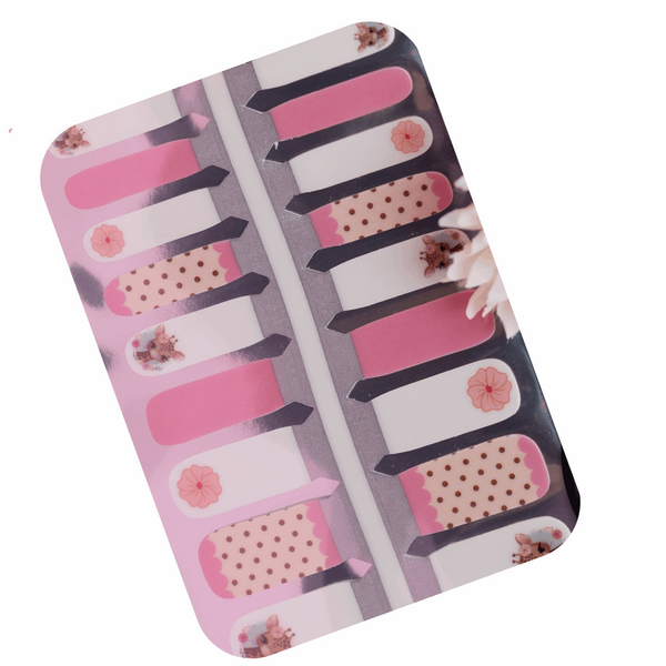 EzyNails Nail Polish Nail Wraps Children's Pretty Giraffe Nailwrap Set All Nailwraps