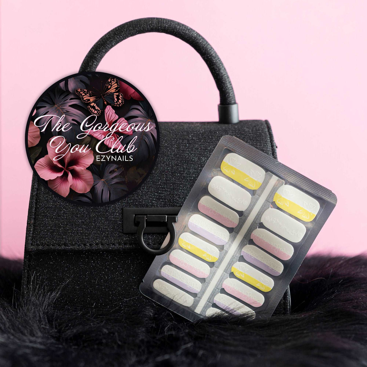EzyNails Nail Polish Nail Wraps Pastel Intricate Florals Nailwraps All Nailwraps