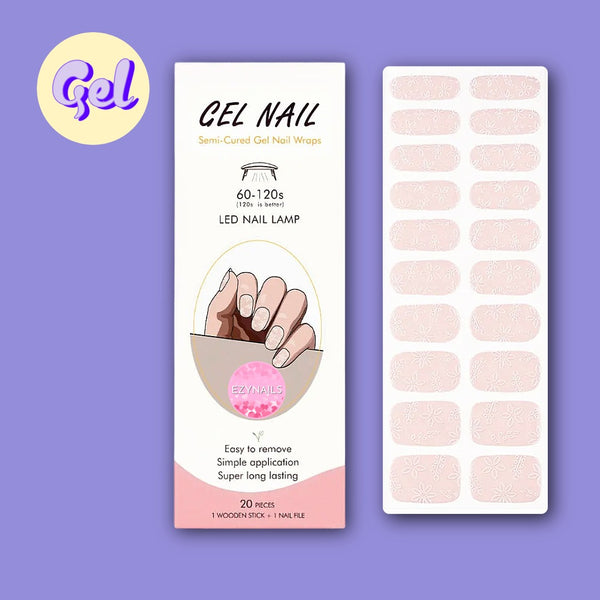 Petal Whisper Gel Nailwraps