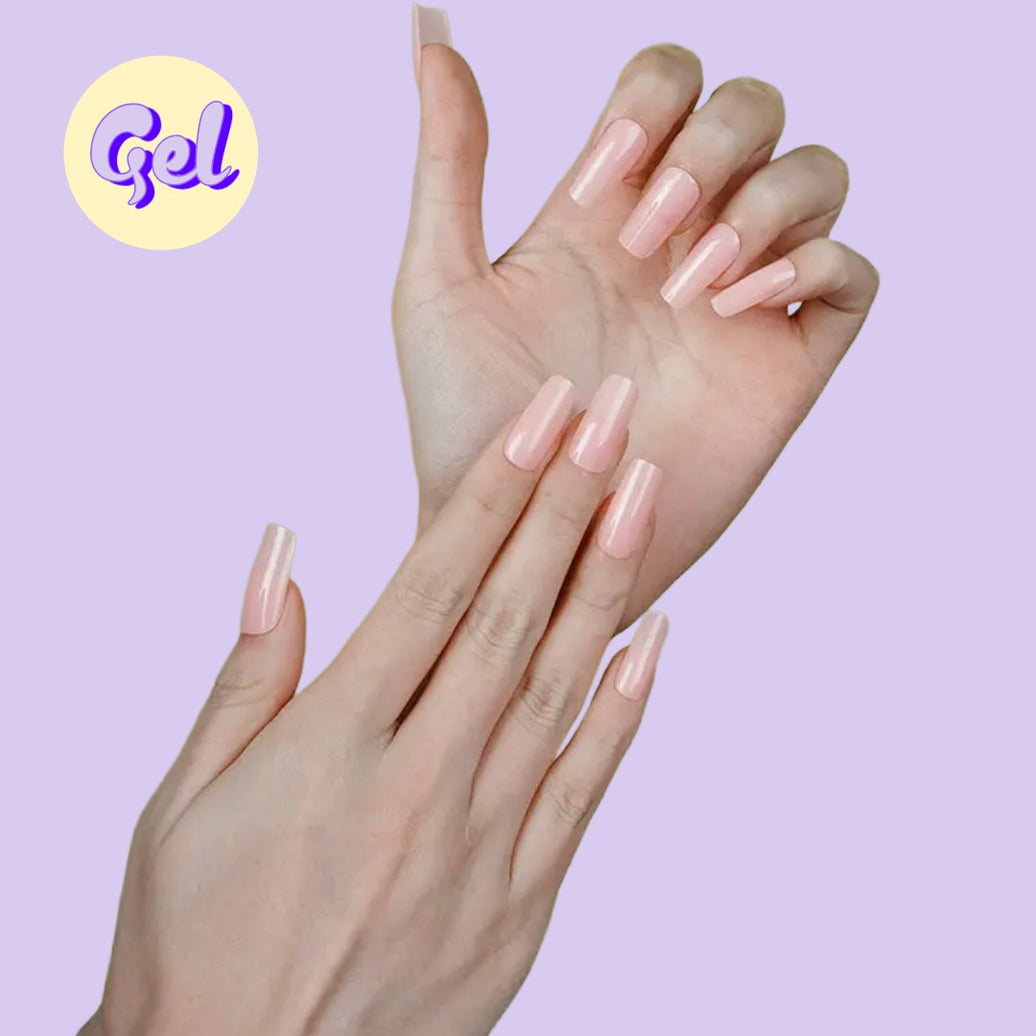 Cherry Blossom Pink Gel Nail Wraps