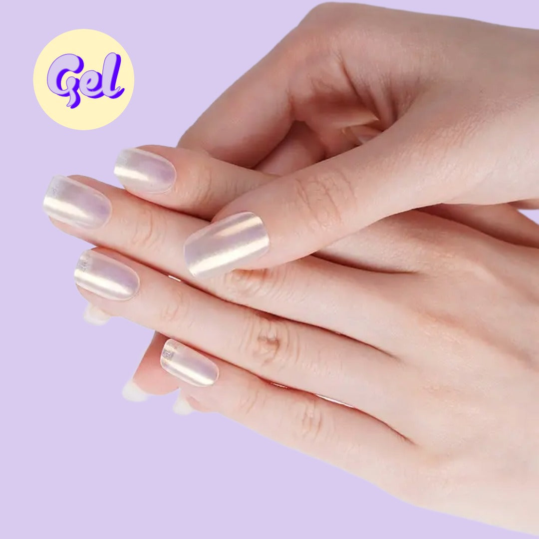 Golden Sheer Glow Gel Nailwraps