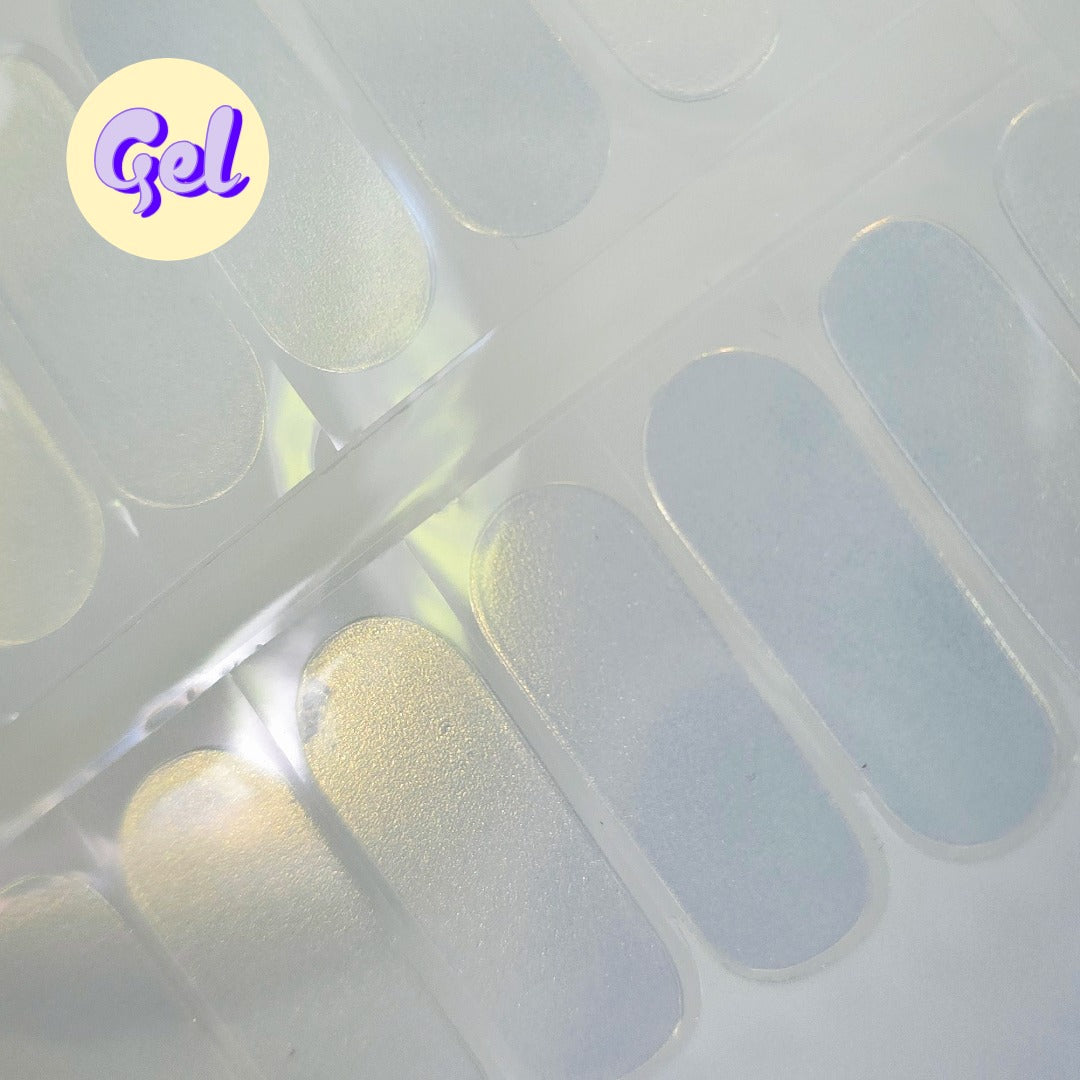Golden Sheer Glow Gel Nailwraps