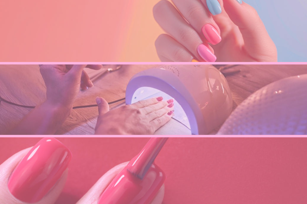 Nailwraps vs. Semi-Cured Nailwraps vs. Nail Polish