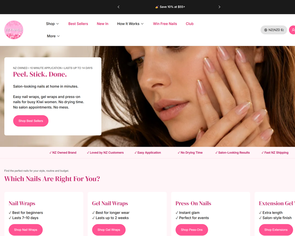 The EZYNails Website Just Got a Fresh New Look - And Finding Your Perfect Nails Has Never Been Easier (2026)