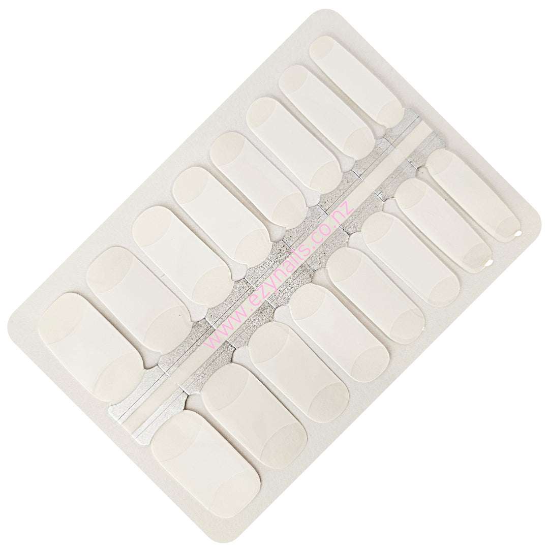 Classic White French Tip Nailwraps