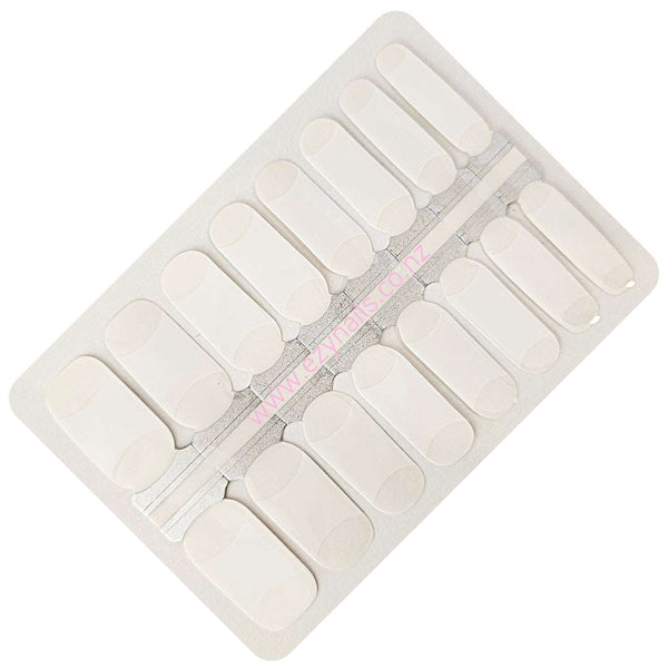 Classic White French Tip Nailwraps