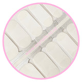 Classic White French Tip Nailwraps
