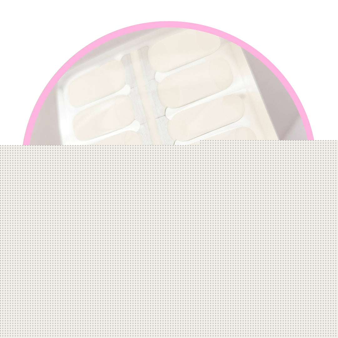 Classic White French Tip Nailwraps