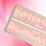 Blush Lace Bloom Nailwraps