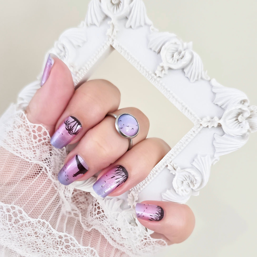 Twilight Island Vibes Nail Wraps