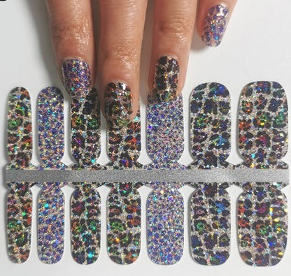 Glitter Safari Party Nailwraps