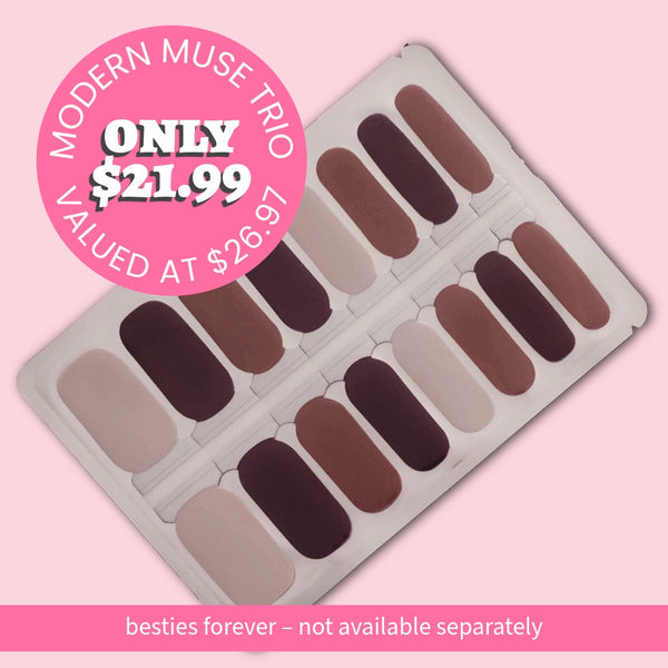 Modern Muse Trio – Nailwrap Bundle (3 wraps)