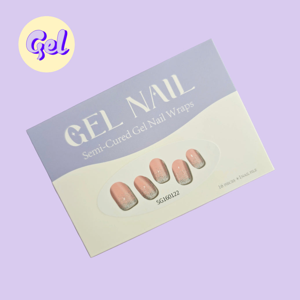Ombre Glitter Gel Nail Wraps