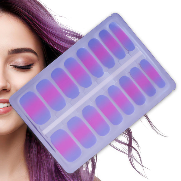Cotton Candy Sky Ombré Nailwraps