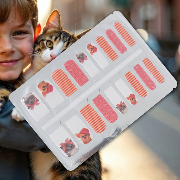Kids Pawty Time – Nail Polish Nailwraps