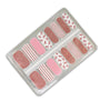 Pink Ribbon Parade Nail Polish Nailwraps – Pink Glitter & Stripes