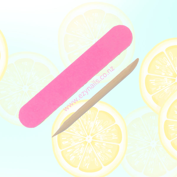 Lemon Sorbet Sunset Nailwraps – Yellow to Pink Ombre Nails