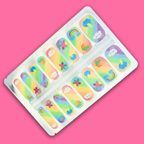 Crayon Bloom Nailwraps